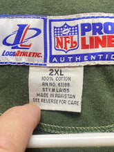 Load image into Gallery viewer, Vintage Green Bay Packers Shirt Adult 2XL Green NFL Football Athletic Polo Mens