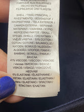 Load image into Gallery viewer, Lauren Ralph Lauren Pants Women 10 (34x24) Navy Blue Trouser Stretch Black Label