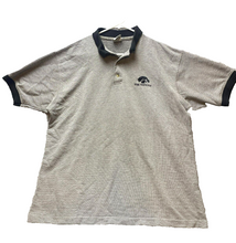 Load image into Gallery viewer, Iowa Hawkeyes Shirt Adult Large Gray Black Sportswear NCAA Golf Polo Mens