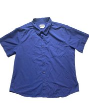 Load image into Gallery viewer, Marmot Mountain Works Shirt Adult 2XL Blue Black Button Up Nylon Utility Mens