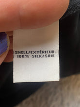 Load image into Gallery viewer, Diane von Furstenberg Shirt Womens Medium Black Green Silk Hi Low Blouse Flowy