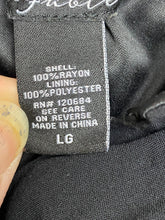 Load image into Gallery viewer, Hot Topic Thorn & Fable Dress Womens Large Black Sheath Boho Rayon Pockets Lady