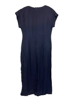 Load image into Gallery viewer, Vintage Taurus II Dress Womens 8 Medium Black Cocktail Sheath Rayon Nylon Ladies