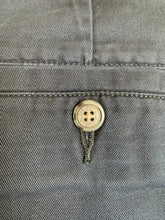 Load image into Gallery viewer, LL Bean Jeans Womens 8 (29x26) Petite Black Denim Straight Pleated Trouser Chino