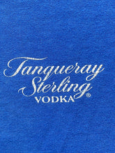 Load image into Gallery viewer, Vintage Tanqueray Sterling Vodka Shirt Adult Medium Blue Single Stitch 90s Mens