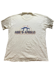 Load image into Gallery viewer, VTG Abe's Amble 10 KM Road Race Shirt Adult Extra Large White Single Stitch 90s