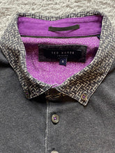 Load image into Gallery viewer, Ted Baker Shirt Adult 5 Extra Large Charcoal Gray Pocket Casual Golf Polo Mens