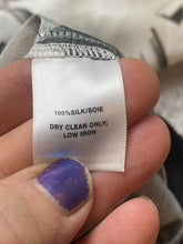 Load image into Gallery viewer, Lafayette 148 Dress Womens Medium Ivory Brown Black Geometric Silk Sheath Hippie