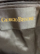 Load image into Gallery viewer, Giorgio Bissoni Suit Coat Mens 49 Black Single Breasted 100% Wool Sport Blazer