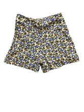 Load image into Gallery viewer, Hilo Hattie Skort Womens Small (28x3) AOP Flower Hawaiian Skirt Rayon Boho