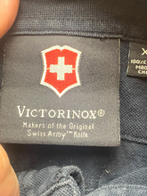 Load image into Gallery viewer, Victorinox Shirt Adult Extra Large Black Flap Pockets Swiss Army Polo Mens