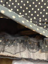 Load image into Gallery viewer, Blondie Nites Pin-Up Dress Womens 11 Black White Polkadots Halter Cocktail Lady