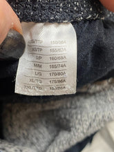 Load image into Gallery viewer, Roots Pants Womens 30x31 Black Blue Sweatpants Drawstring Jogger Patch Logo