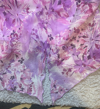 Load image into Gallery viewer, Meghan Matthews Dress Womens 8 Medium Purple Floral Boho Peasant Maxi Whimsical