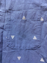 Load image into Gallery viewer, The North Face Shirt Adult Extra Large Slate Blue Embroidery Chest Pocket Mens