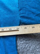 Load image into Gallery viewer, VTG Solar Rocks Shirt Adult OSFA Turquoise Single Stitch Earthcore Earthy 80s