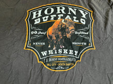 Load image into Gallery viewer, The Duck Co Shirt Adult Extra Large Brown Horny Buffalo Whiskey Distilling Mens