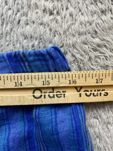 Load image into Gallery viewer, Vintage Chicos Design Pants Womens 1 (32x20.5) Blue 100% Linen Wide Leg Cropped