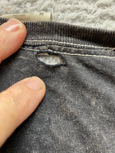 Load image into Gallery viewer, Red Dirt Ranch Shirt Adult Medium Black White Longhorn Grunge Goth Thrashed Mens