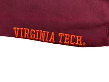 Load image into Gallery viewer, Virginia Tech Sweatshirt Adult Medium Maroon 1/4 Zip Fleece NCAA Hokies E5 Mens