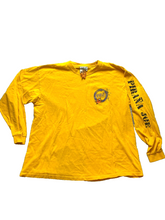 Load image into Gallery viewer, Pirana Joe Shirt Adult Extra Large Golden Yellow Welcome To Juneau Alaska Mens