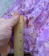 Load image into Gallery viewer, Meghan Matthews Dress Womens 8 Medium Purple Floral Boho Peasant Maxi Whimsical