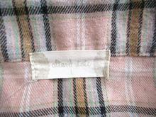 Load image into Gallery viewer, Altar'd State Jacket Womens Large Button Up Flannel Plaid Cropped Rayon Ladies