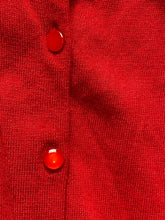 Load image into Gallery viewer, Ashley Stewart Sweater Womens 26 (4X) Red Button Front Cardigan Rayon Nylon