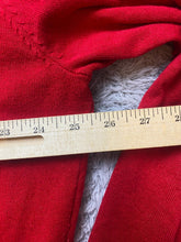 Load image into Gallery viewer, Ashley Stewart Sweater Womens 26 (4X) Red Button Front Cardigan Rayon Nylon