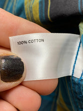 Load image into Gallery viewer, Duluth Shirt Adult Extra Large Tall Teal Yellow Plaid Untucked Relaxed Fit Mens