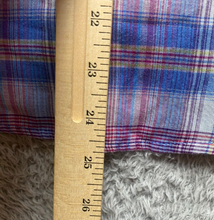 Load image into Gallery viewer, Kuhl Shirt Womens Small Blue Pink Kamila Flannel Plaid Oversized Casual Comfy