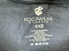 Load image into Gallery viewer, Rocawear Shirt Adult 4XB Navy Blue Respect The Game Urbanwear Hip Hop Baggy Mens