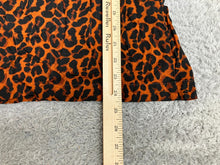 Load image into Gallery viewer, J Jill Shirt Womens Large Brown Black Leopard Square Neck Blouse MSRP $89 NWT