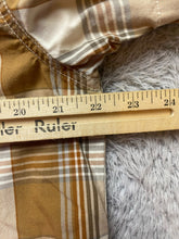 Load image into Gallery viewer, The North Face Shirt Adult Large Tan Plaid Button Up Collared Casual Indie Mens