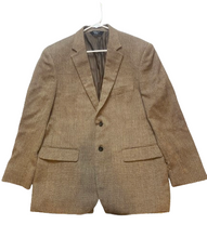 Load image into Gallery viewer, Pronto Uomo Sport Coat Mens 42R Tan Lambswool Single Breasted Suit Blazer