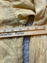 Load image into Gallery viewer, Mill Valley Shirt Womens Medium Beige Oversized Button Up Butterfly Whimsical