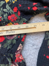 Load image into Gallery viewer, Torrid Shirt Womens 3 3X Black AOP Flower Tunic Boho Hippie Babydoll Blouse Plus