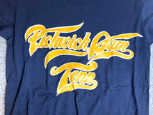 Load image into Gallery viewer, VTG Pickwick Dam Tennessee River Shirt Womens Small Navy Single Stitch 70s Lady