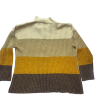 Load image into Gallery viewer, ENYCE Sweater Adult 2XL Colorblock Mock Neck Y2K Knit Pullover 1/4 Zip Mens