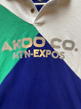 Load image into Gallery viewer, Akoo Shirt Adult Medium Colorblock MTN Expos Reflective Casual Golf Polo Mens