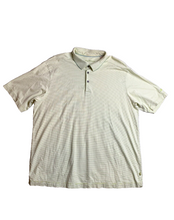 Load image into Gallery viewer, Tommy Bahama Shirt Adult Extra Large White Green Striped Preppy Golf Polo Mens