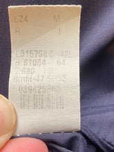 Load image into Gallery viewer, Ralph Lauren Suit Coat Adult 42L Navy Blue Pinstripe Blazer Sport Pure Wool Mens