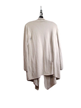 Load image into Gallery viewer, Barefoot Dreams Sweater Womens Small Tan CozyChic Lite Cardigan Waterfall Nylon