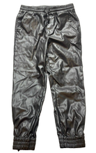 Load image into Gallery viewer, Dollhouse Pants Womens Medium (30x25) Black Faux Leather Jogger Moto Biker