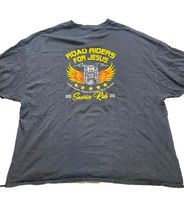 Load image into Gallery viewer, Road Riders For Jesus Shirt Adult 4XL Black Sonrise Ride Motorcycle Biker Mens