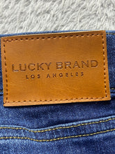 Load image into Gallery viewer, Lucky Brand Jeans Adult 40x30 Blue Denim Straight Leg Zip Fly Whiskered Mens