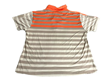 Load image into Gallery viewer, Jamie Sadock Shirt Womens Extra Large Orange Taupe Rugby Golf Polo Performance
