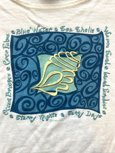 Load image into Gallery viewer, VTG Crazy Shirts Womens Medium Pale Yellow Hawaiian Aloha Sea Shells Oversized