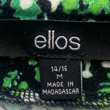 Load image into Gallery viewer, Ellos Shirt Womens Medium Green Clover AOP St Patricks Day Ladies