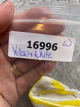 Load image into Gallery viewer, Umgee USA Shirt Womens Large Yellow White Striped Oversized Tie Knot Ladies